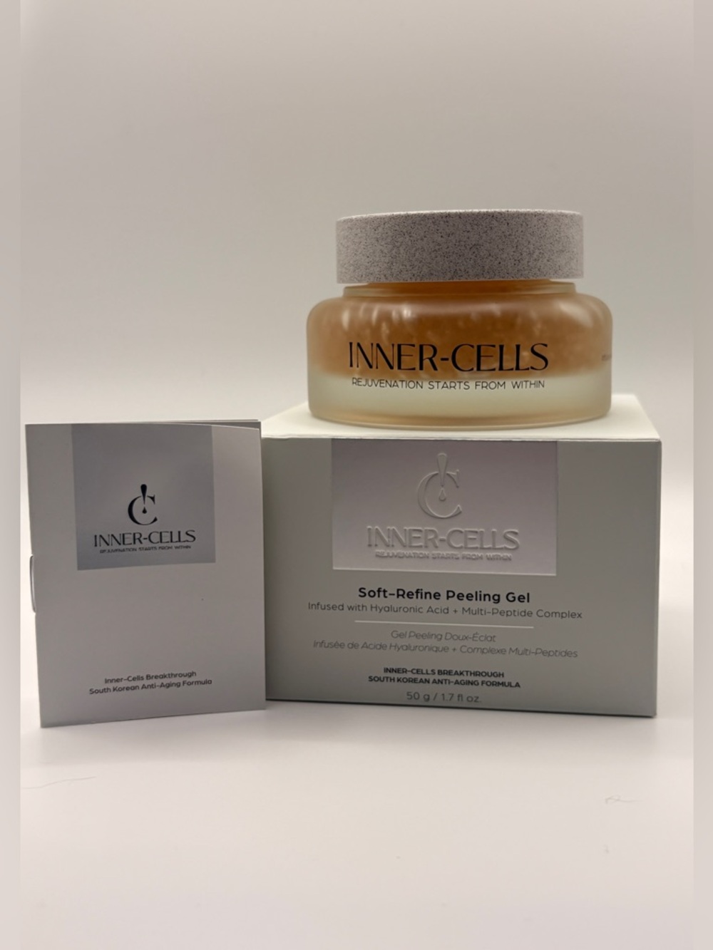 INNER-CELLS Soft-Refine Peeling Gel 50g/1.7 fl oz Hyaluronic Acid Multi-Peptide